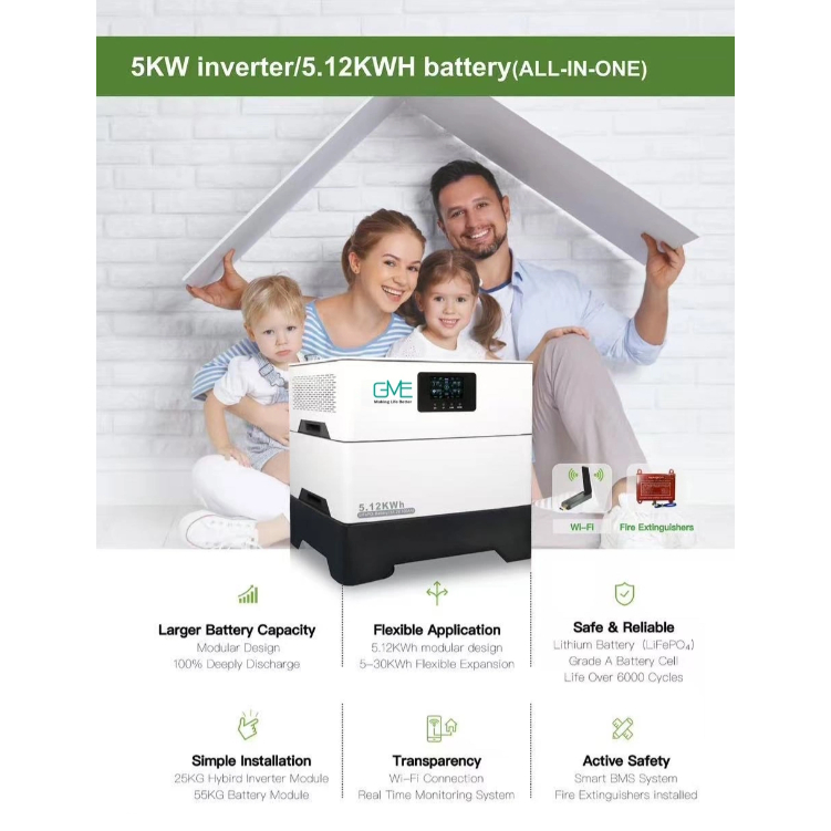 GM STACKABLE ENERGY STORAGE 5KW (INVERTER ONLY) - Image 3