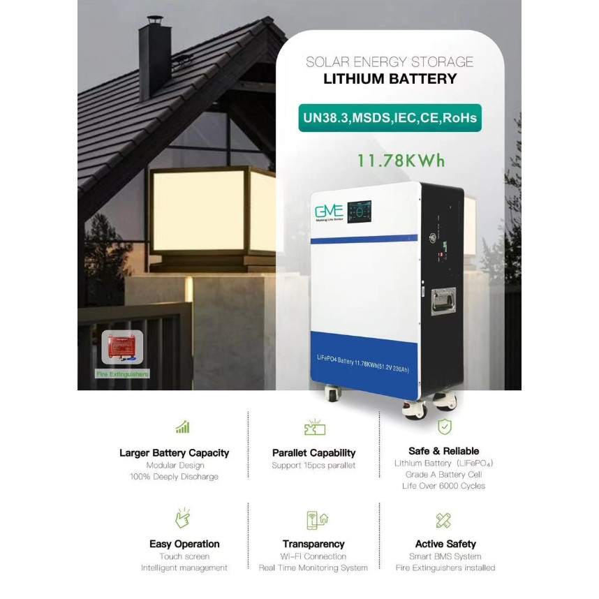 GME YQD-512200-LFO BATTERY 11.78KWH - Image 3