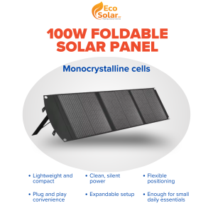 100W Fordable Solar Panel